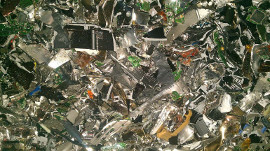 Hard drives after destruction-s